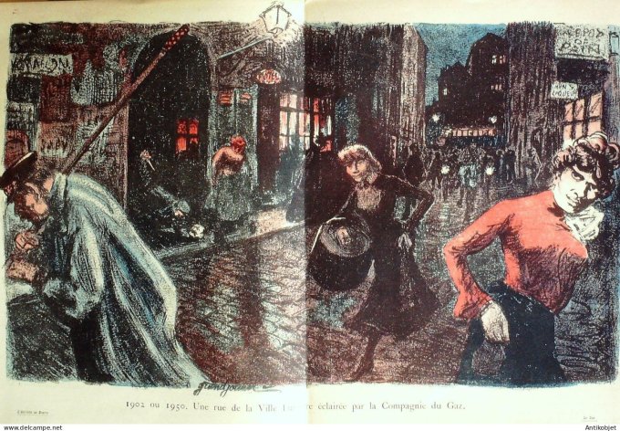 L'Assiette au beurre 1902 #  87 Lees Monopoles 1 Le Gaz Grandjouan