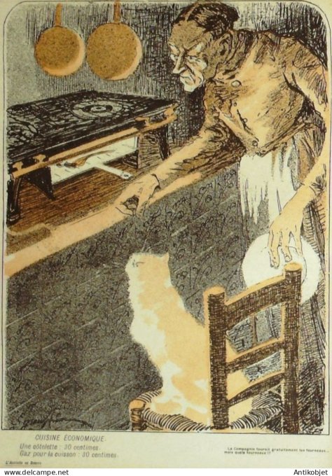 L'Assiette au beurre 1902 #  87 Lees Monopoles 1 Le Gaz Grandjouan