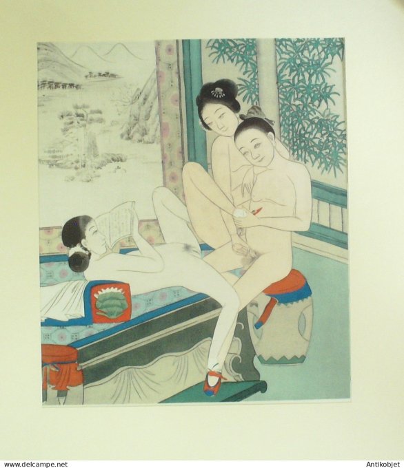 Estampe Chinoise scène érotique 48
