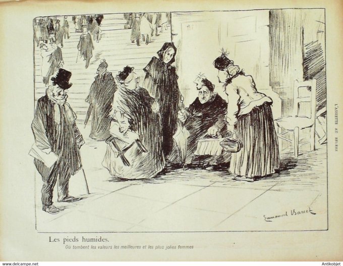 L'Assiette au beurre 1902 n° 80 La bourse Bercet Emmanuel