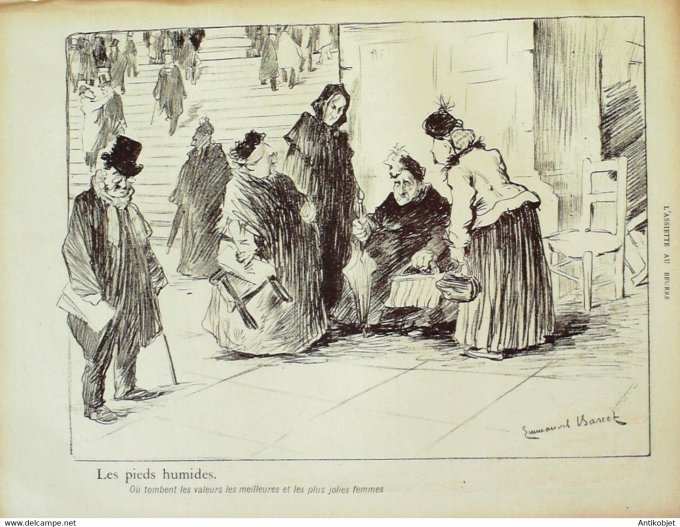 L'Assiette au beurre 1902 #  80 La bourse Bercet Emmanuel