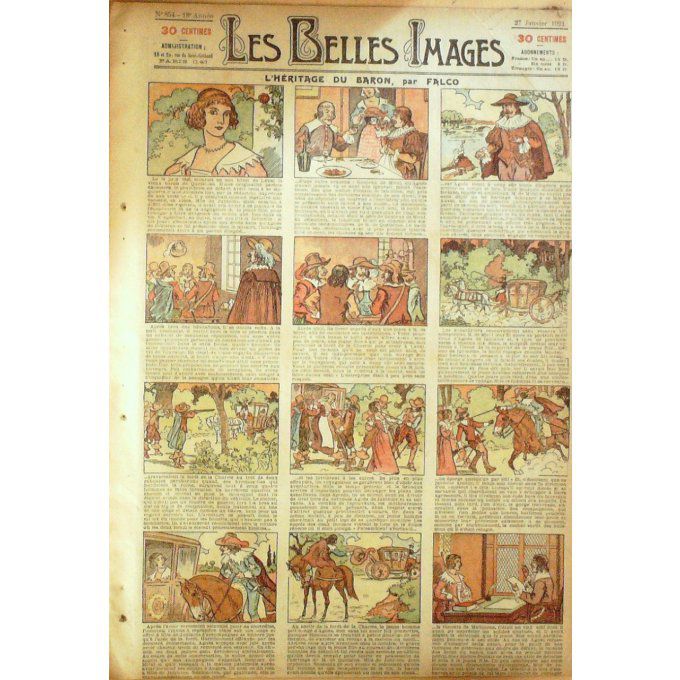 Les belles images 1921 n°854