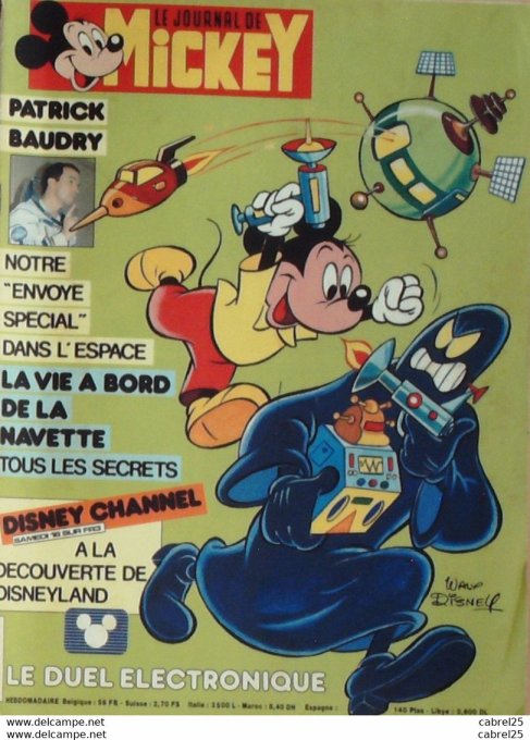Journal de Mickey n°1703 QUEBEC (24-2-1985)