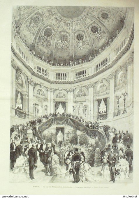 Le Monde illustré 1874 n°883 Hongrie guerre 1818 Napoléon III tombeau Marseille (13) Espagne Bilbao