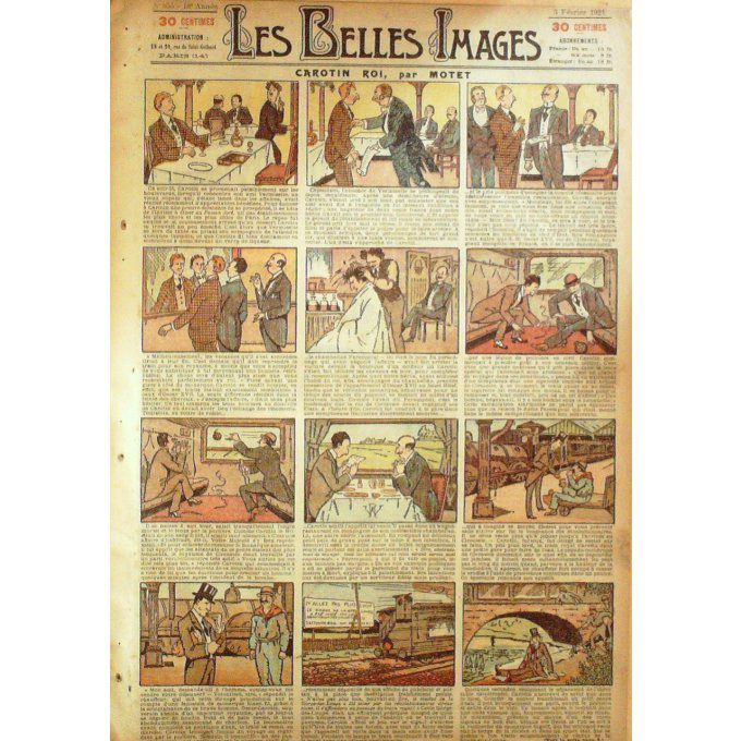 Les belles images 1921 n°855