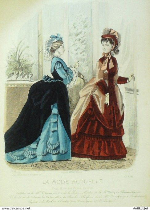 La Mode actuelle 1850 # 128 (Maison Chaucourt)