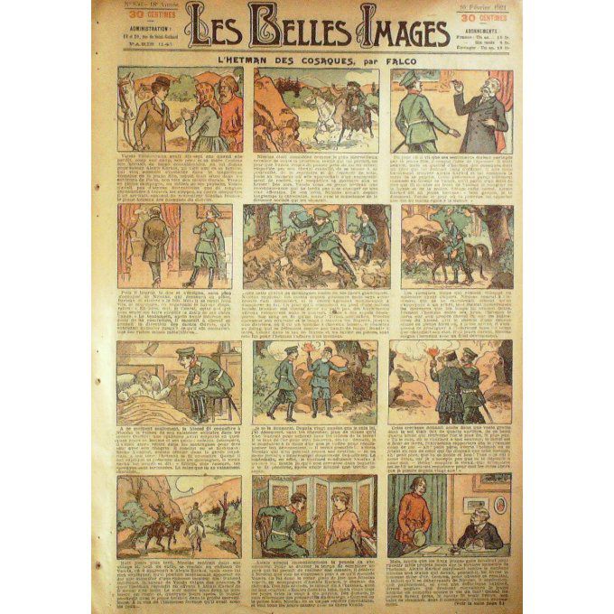 Les belles images 1921 n°856