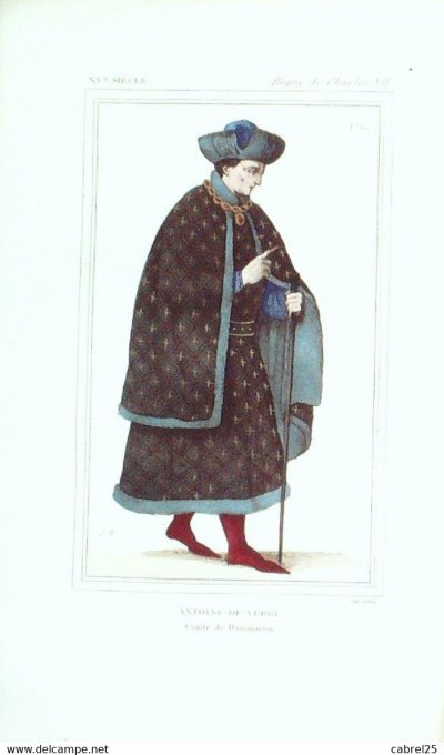 De Vergi Antoine Comte De Dammartin 15ème