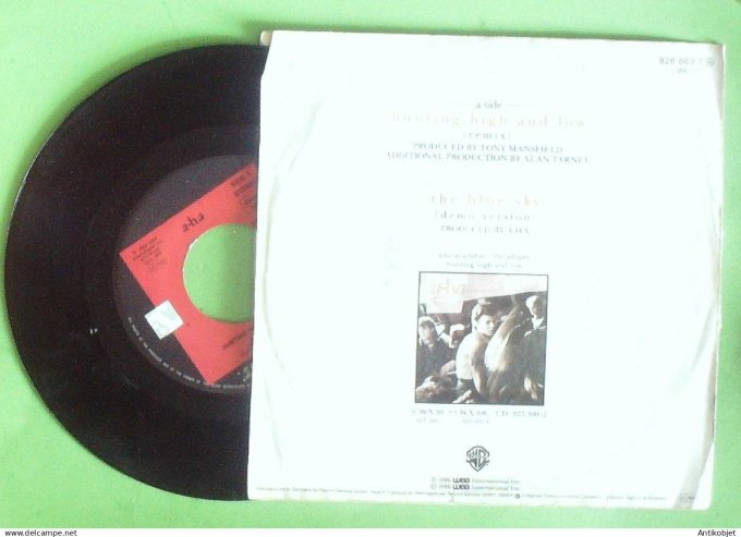 A-Ha 45T SP Hunting high and low 1986