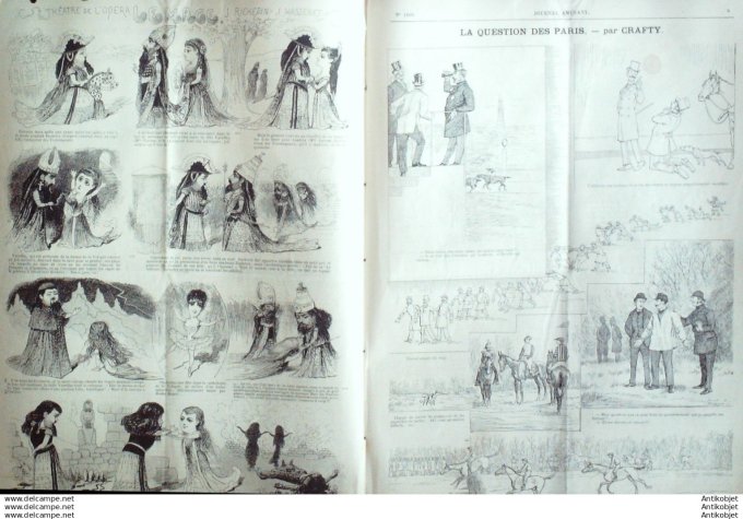 Soleil du Dimanche 1898 n°31 Ethiopie Abyssine Mont St Michel (50) St Etienne (42)