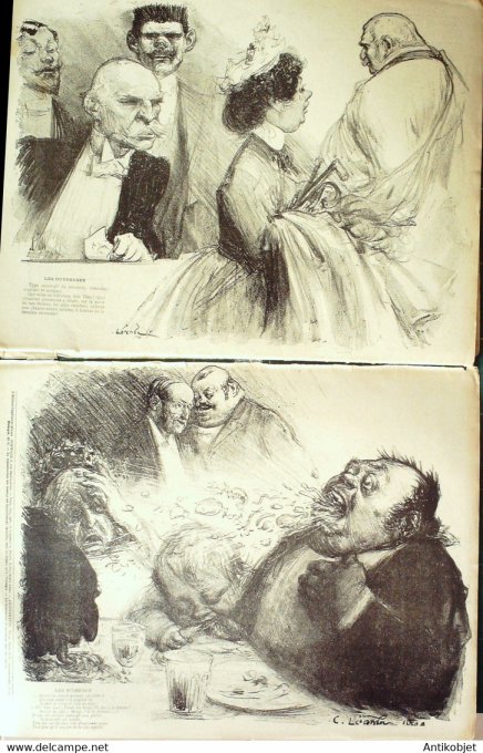 L'Assiette au beurre 1902 n° 79 Les Monstres de la société Léandre
