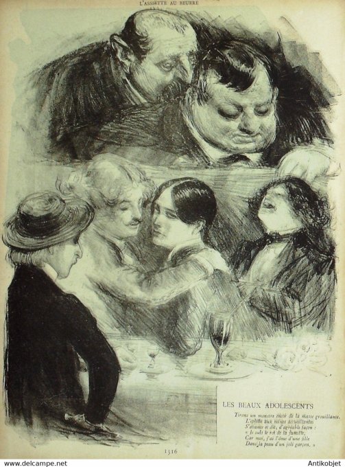 L'Assiette au beurre 1902 n° 79 Les Monstres de la société Léandre