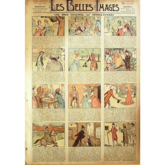 Les belles images 1921 n°857