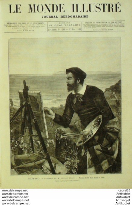 Le Monde illustré 1881 n°1246 Toulouse (31) Grèce Janina Metzovo  Russie Goek Teppe Neva Montenegro 