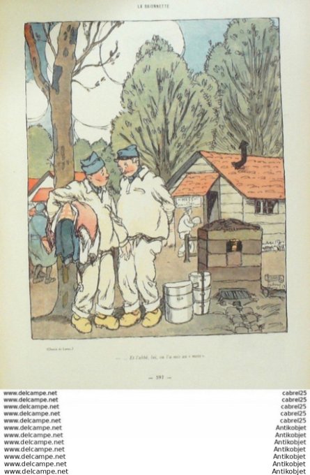 La Baionnette 1918 # 168 (Les Idoines) Hass Arnac Andral Baille Genty Delaw