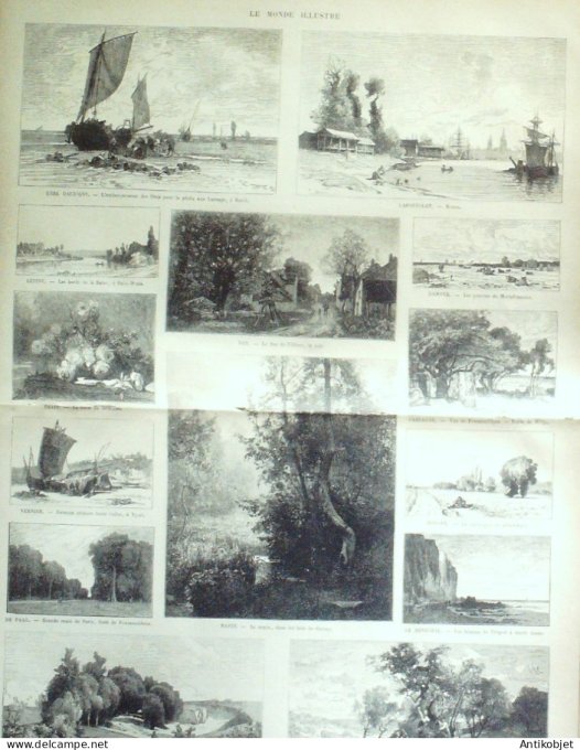 Le Monde illustré 1877 n°1047 Russie St-Pétersbourg Kischeneff Pakistan Roi de Lahore