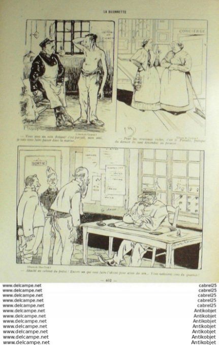 La Baionnette 1918 # 168 (Les Idoines) Hass Arnac Andral Baille Genty Delaw