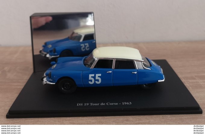 Citroen DS 19 Tour de Corse 1963 Coffret collector