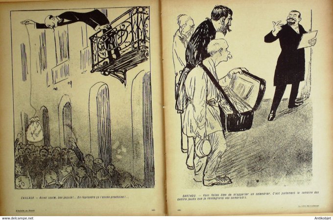 L'Assiette au beurre 1907 # 352 La trêve des confiseurs Grandjouan