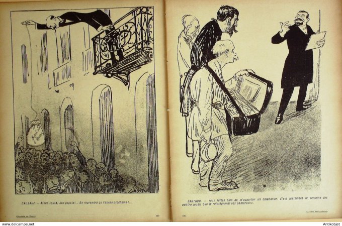 L'Assiette au beurre 1907 n°352 La trêve des confiseurs Grandjouan