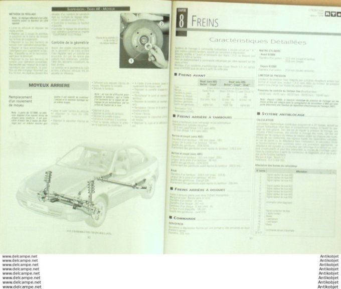 R.T Automobile Citroën Xsara 2 D 10/9810/98  Hdi 09/2000 étude # 644