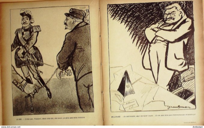 L'Assiette au beurre 1907 # 352 La trêve des confiseurs Grandjouan