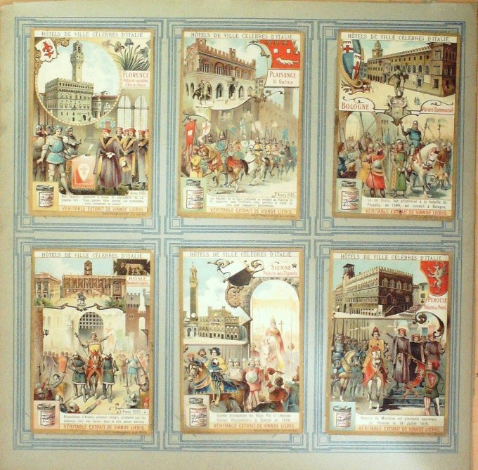 Hotels De Ville Célèbres D'Italie 1906