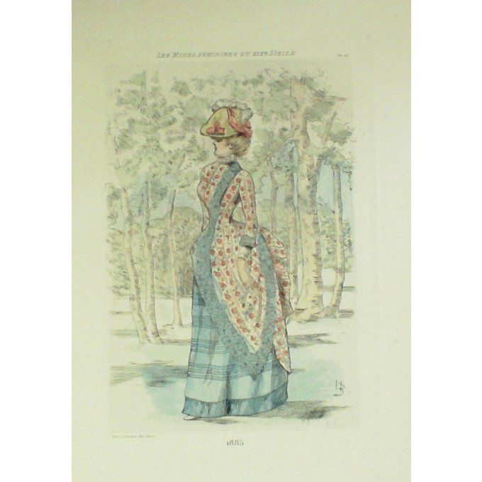 Mode Féminine époque 1885 (H.Boutet)