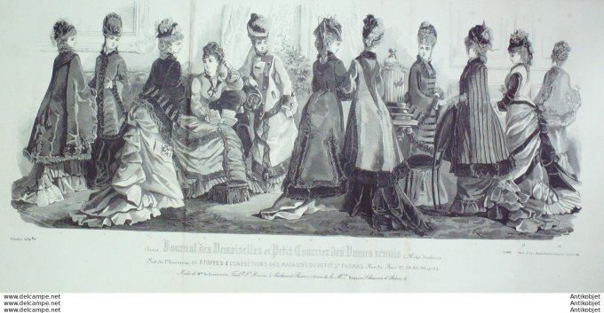 Journal des Demoiselles & Dames réunis 1875 # 4016