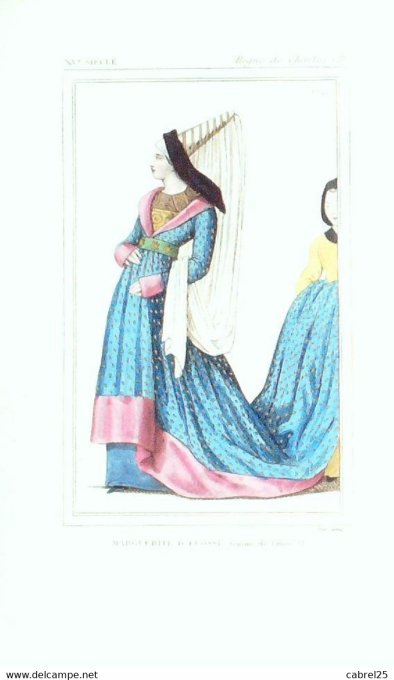 D'Ecosse Marguerite Epouse De Louix Xi 15ème 1852