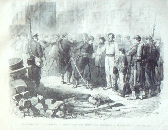 L'Univers illustré 1871 # 859 Strasbourg (67) Versailles St-Germain (78)  Prison de la Roquette Opér