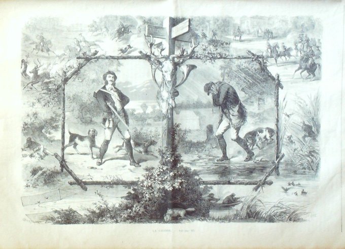 L'Univers illustré 1871 # 859 Strasbourg (67) Versailles St-Germain (78)  Prison de la Roquette Opér