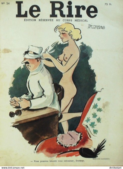 Le Rire 1953-09-24 #  24 Journal humoristique Ed.Originale Salamandre & Aigle noir