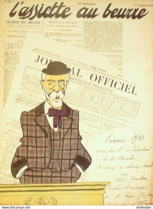 L'Assiette au beurre 1910 # 509 Chambre des Députés Ostoya