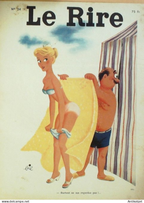 Le Rire 1953-09-24 #  24 Journal humoristique Ed.Originale Salamandre & Aigle noir