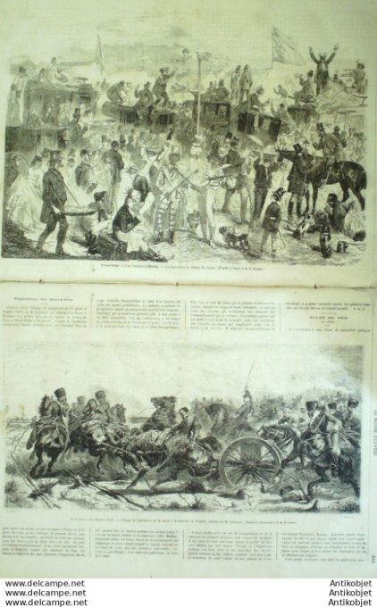 Le Monde illustré 1865 n°428 Toulon (83) Turquie El Kantara Biskra Lembessa Guaymas