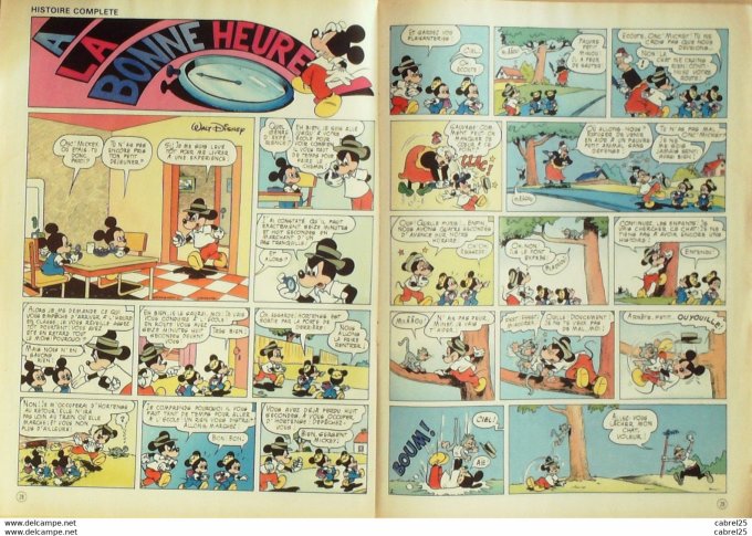 Journal de Mickey n°1694 Patrick SEBASTIEN (13-12-1984)