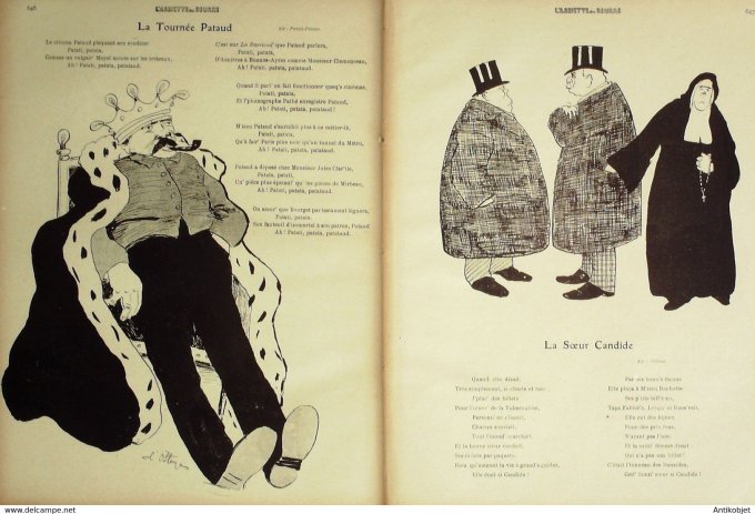 L'Assiette au beurre 1910 n°509 Chambre des Députés Ostoya