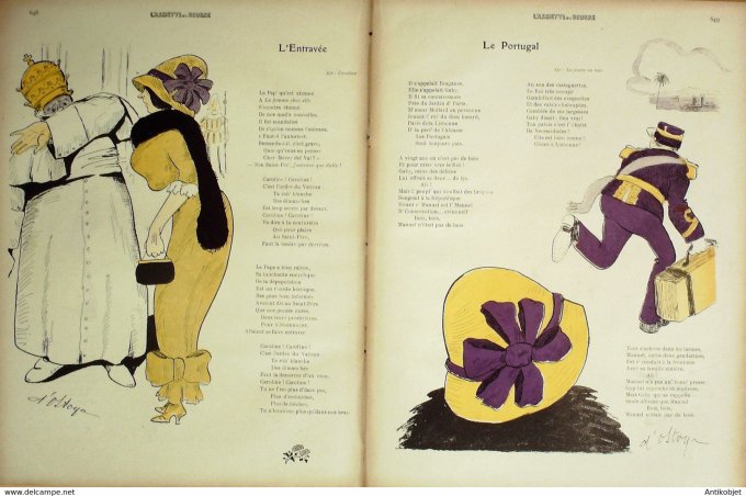 L'Assiette au beurre 1910 # 509 Chambre des Députés Ostoya