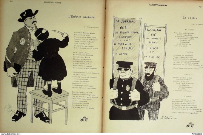 L'Assiette au beurre 1910 # 509 Chambre des Députés Ostoya