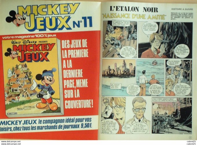 Journal de Mickey n°1694 Patrick SEBASTIEN (13-12-1984)