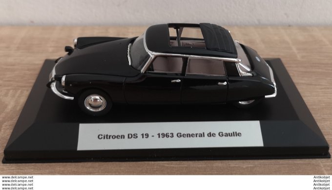 Citroen DS 19 General de Gaulle 1963