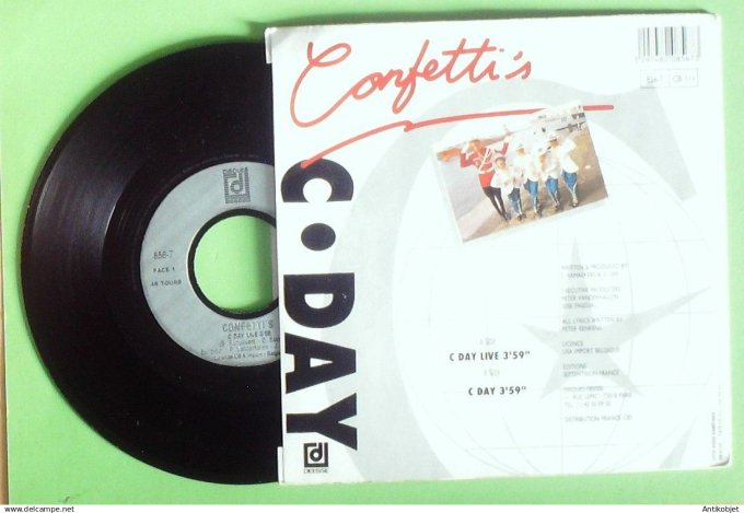 Confetti's 45T SP C-day 1989