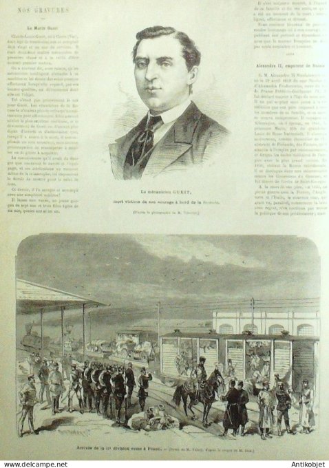 Le Monde illustré 1877 n°1052 Russie Pitestiu Roumanie Ploïesti camp Bazaine