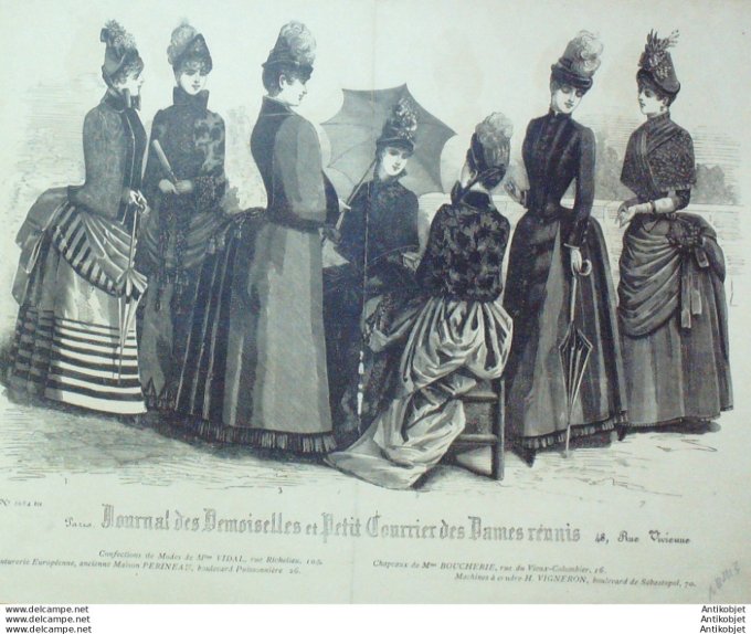 Journal des Demoiselles & Dames réunis 1891 # 4827