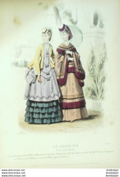 Le Caprice 1875 # 1101 (Maison Plumeul)