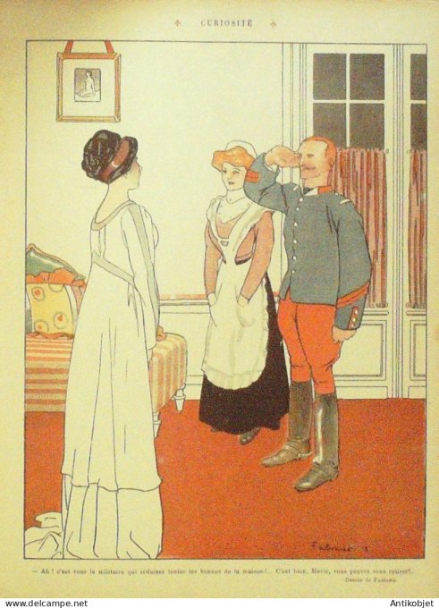 Le Rire 1910-03-26 # 373 Journal humoristique Ed.Originale Liquidation