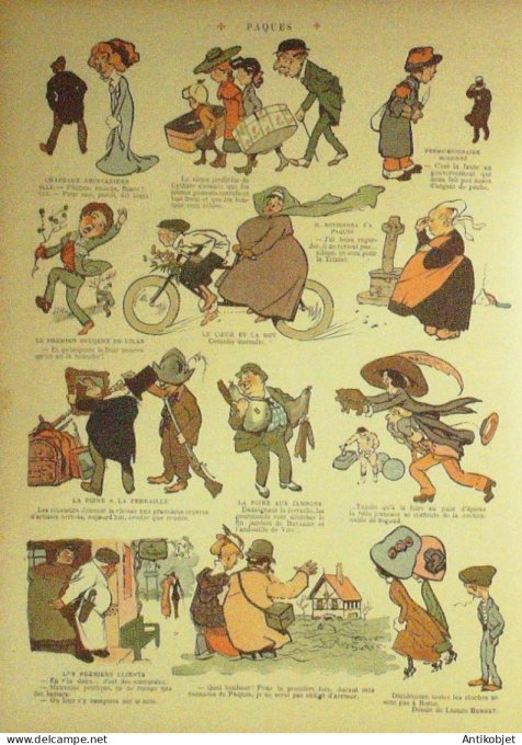 Le Rire 1910-03-26 # 373 Journal humoristique Ed.Originale Liquidation