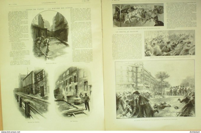 L'illustration 1902 n°3079 Burgraves Victor Hugo Vietnam Hanoï Bièvre (91) Barcelone