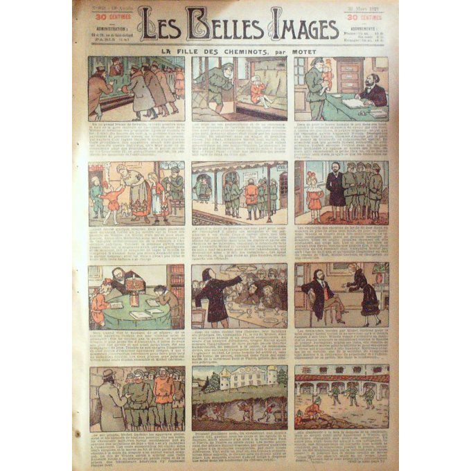 Les belles images 1921 n°863